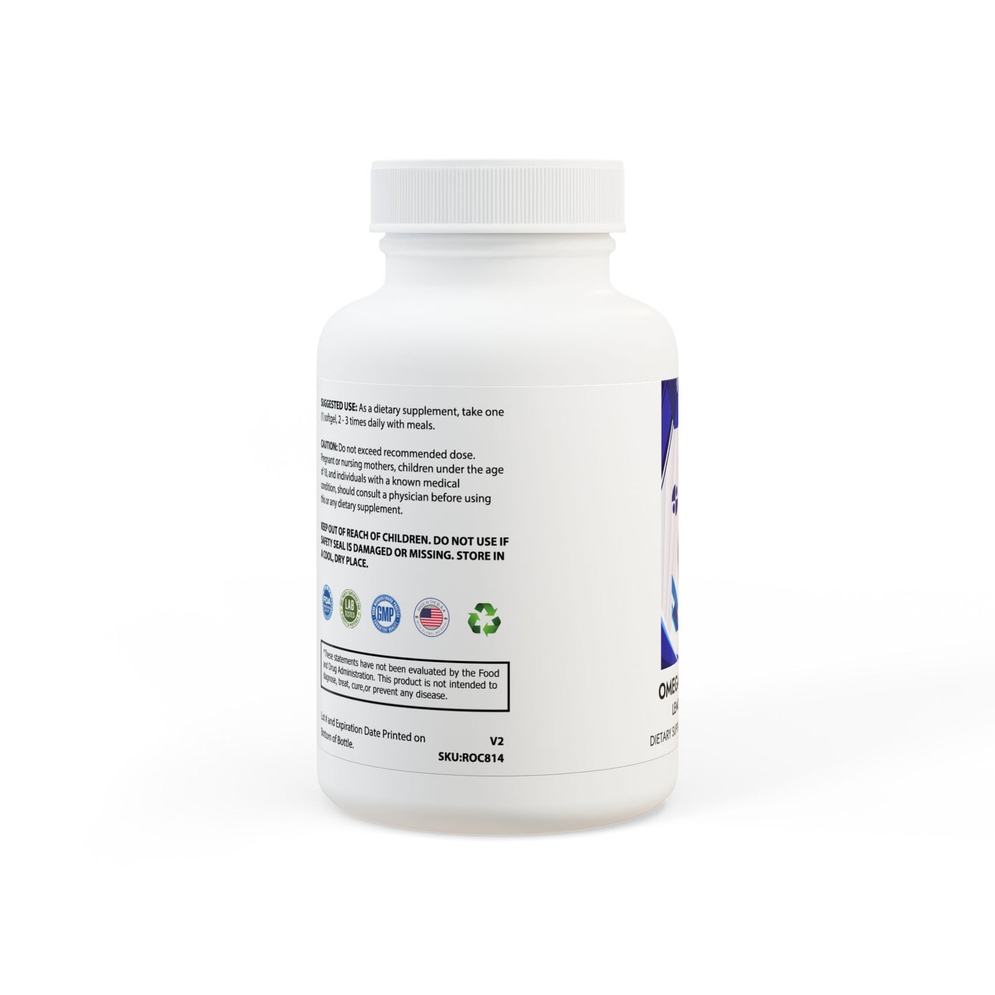 Omega 3 Fish Oil Supplement (60 Softgels)