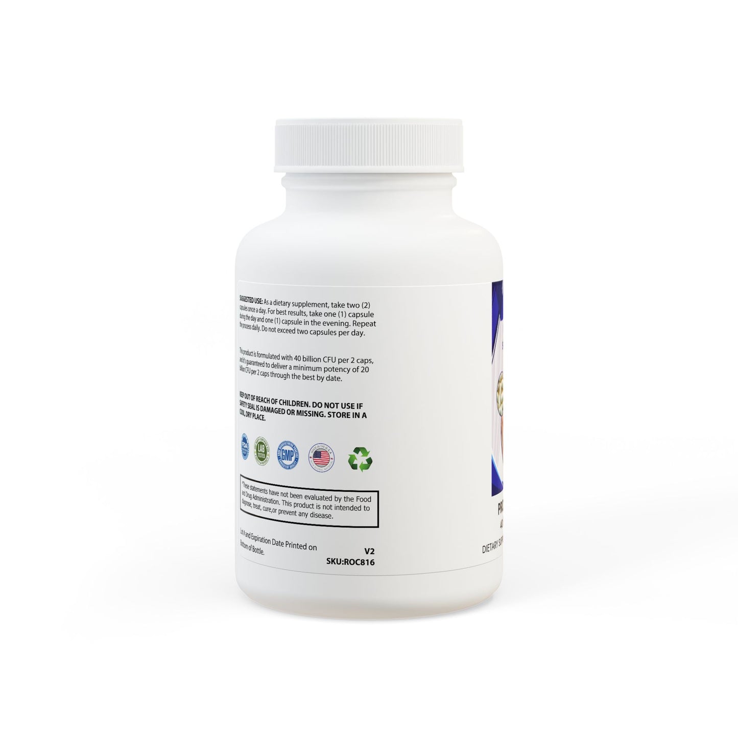 Probiotics Supplement (60 Capsules)