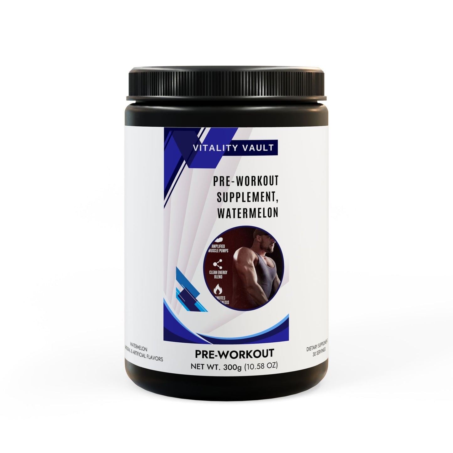 Pre-Workout Supplement, Watermelon (300g, 10.58oz)